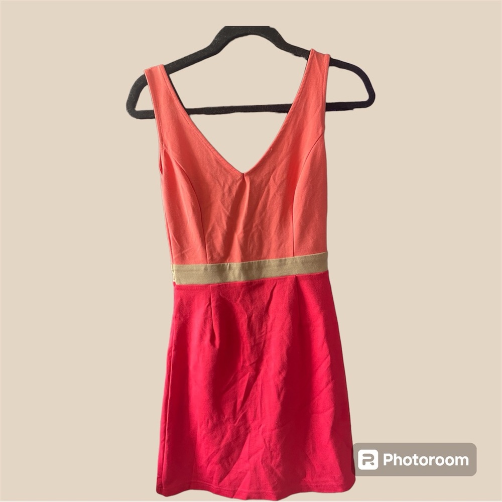 Two tone dress